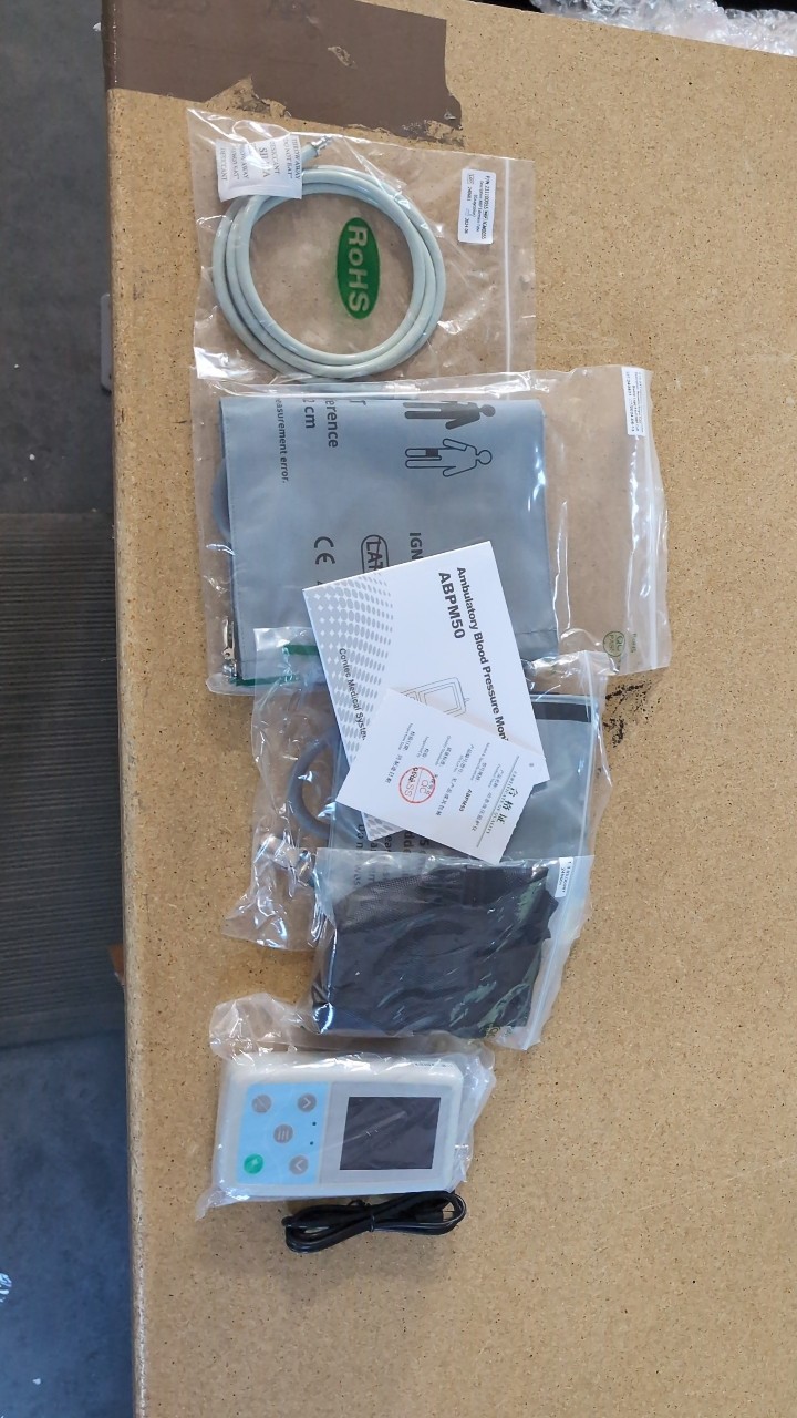 CONTEC ABPM50 Ambulatory Blood Pressure Monitor Kit CONTEC ABPM50 Ambulatory Blood Pressure Monitor Kit