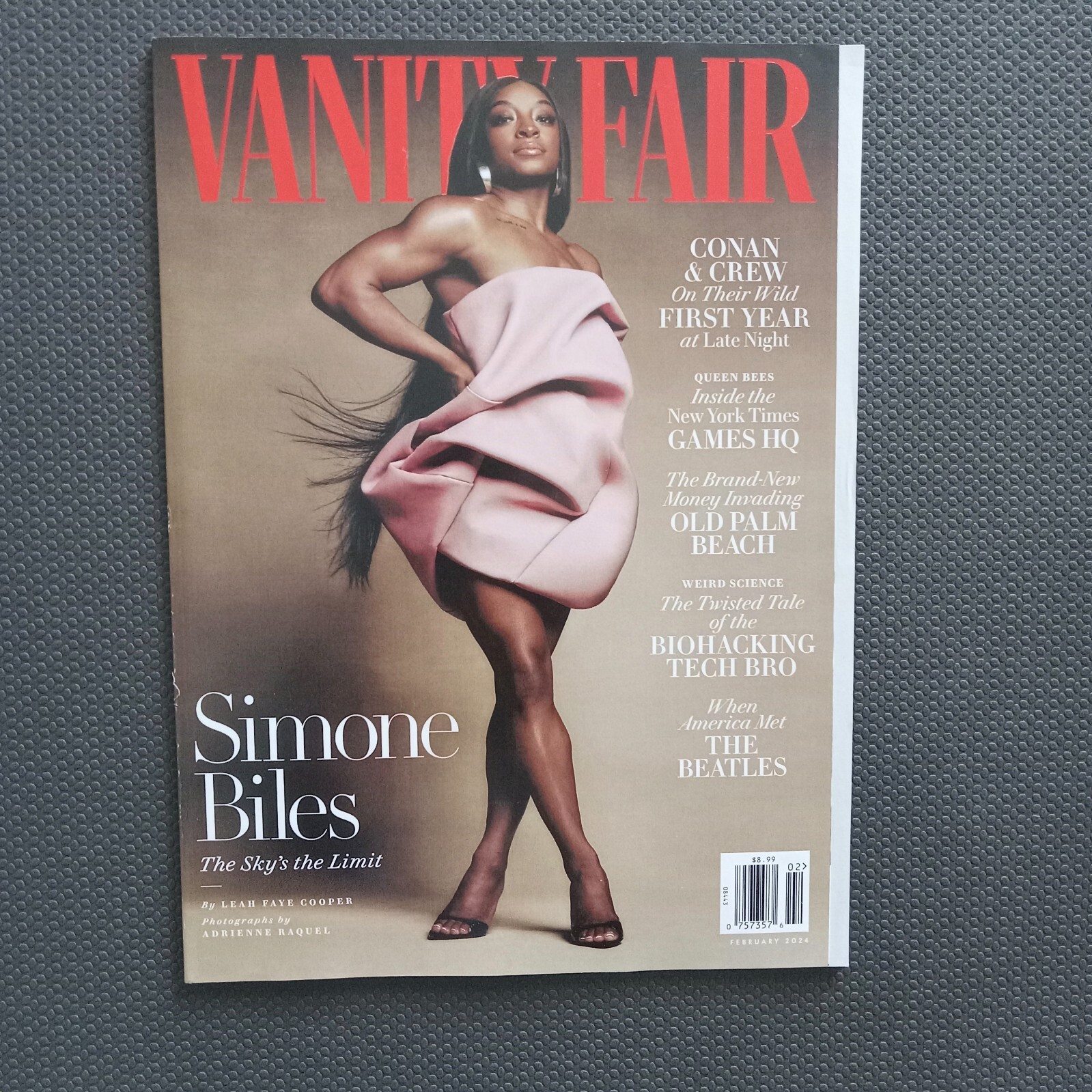Vanity Fair Magazine February 2024 ~ SIMONE BILES COVER ~ CONAN & CREW - NEW Vanity Fair Magazine February 2024 ~ SIMONE BILES COVER ~ CONAN & CREW - NEW