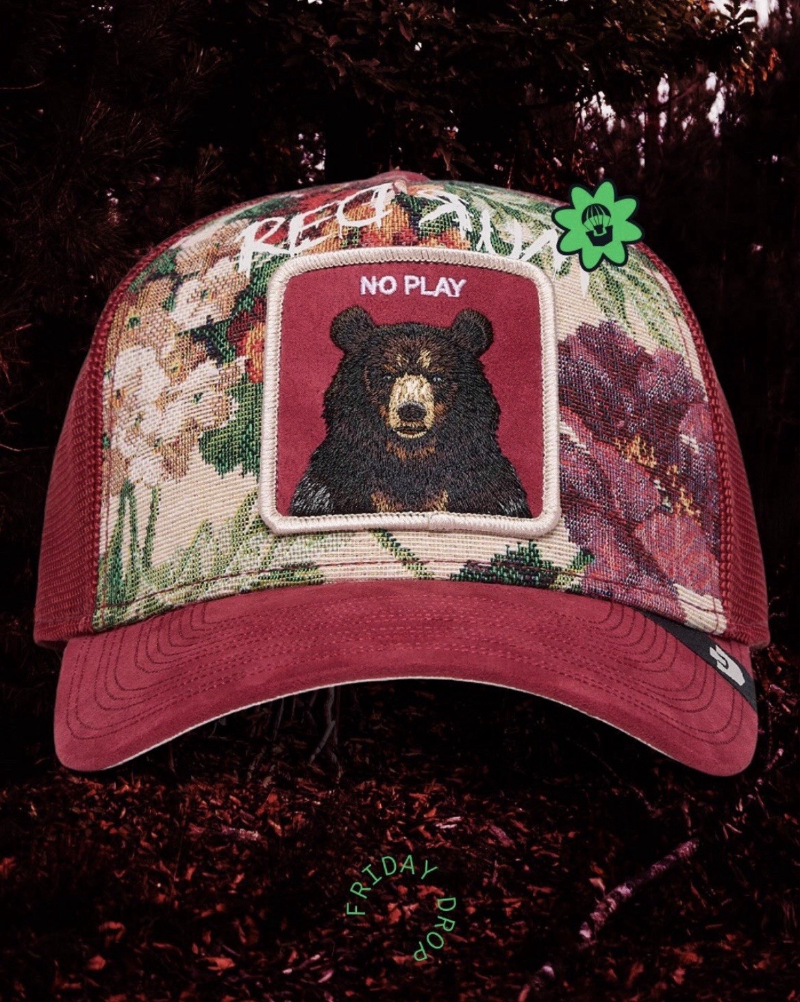 Goorin Rare Friday Dull Boi Boy All Work No Play Redrum Shining Trucker Hat Cap Goorin Rare Friday Dull Boi Boy All Work No Play Redrum Shining Trucker Hat Cap