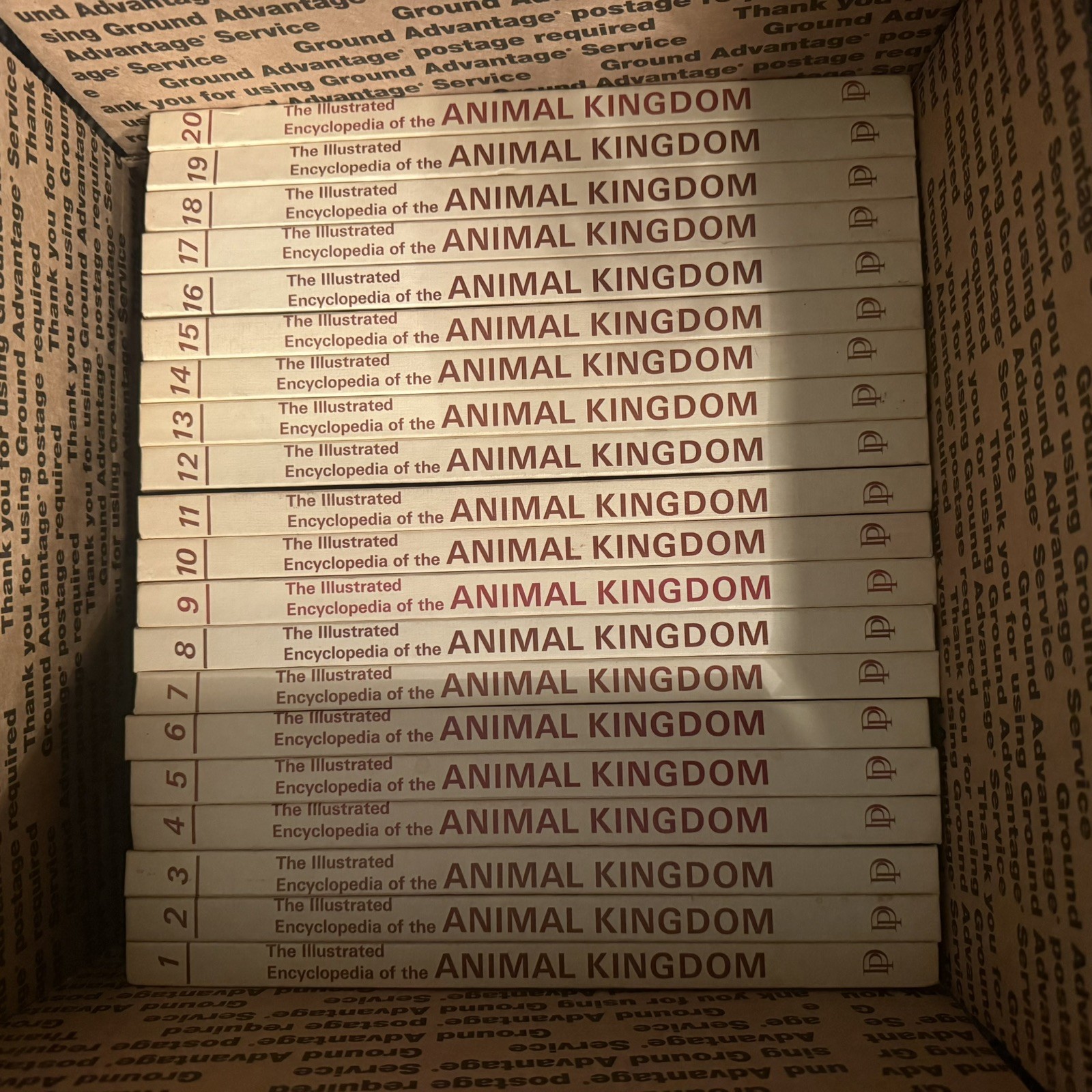 Danbury Press The Encyclopedia of the Animal Kingdom Volumes 1-20 1971 COMPLETE