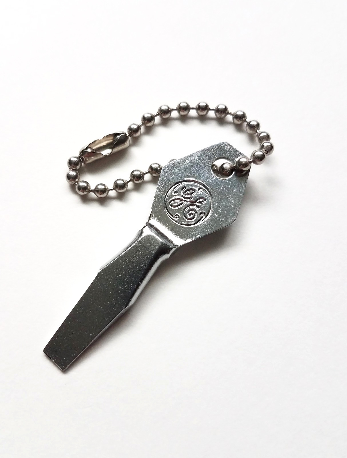 Vtg 1960s-1970s General Electric Pocket Screwdriver Keychain GE BRIDGEPORT CT