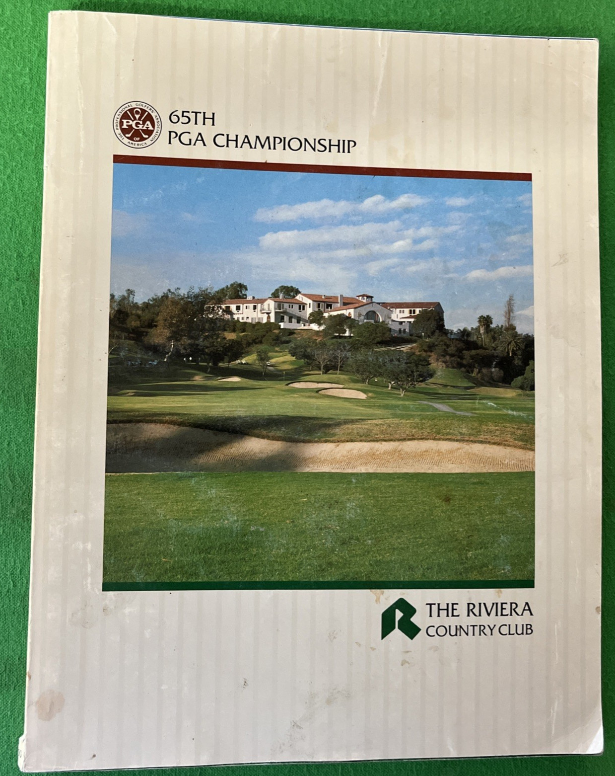 1983 65th PGA Championship Program + Rivera CC Won by Hal Sutton 1983 65th PGA Championship Program + Rivera CC Won by Hal Sutton