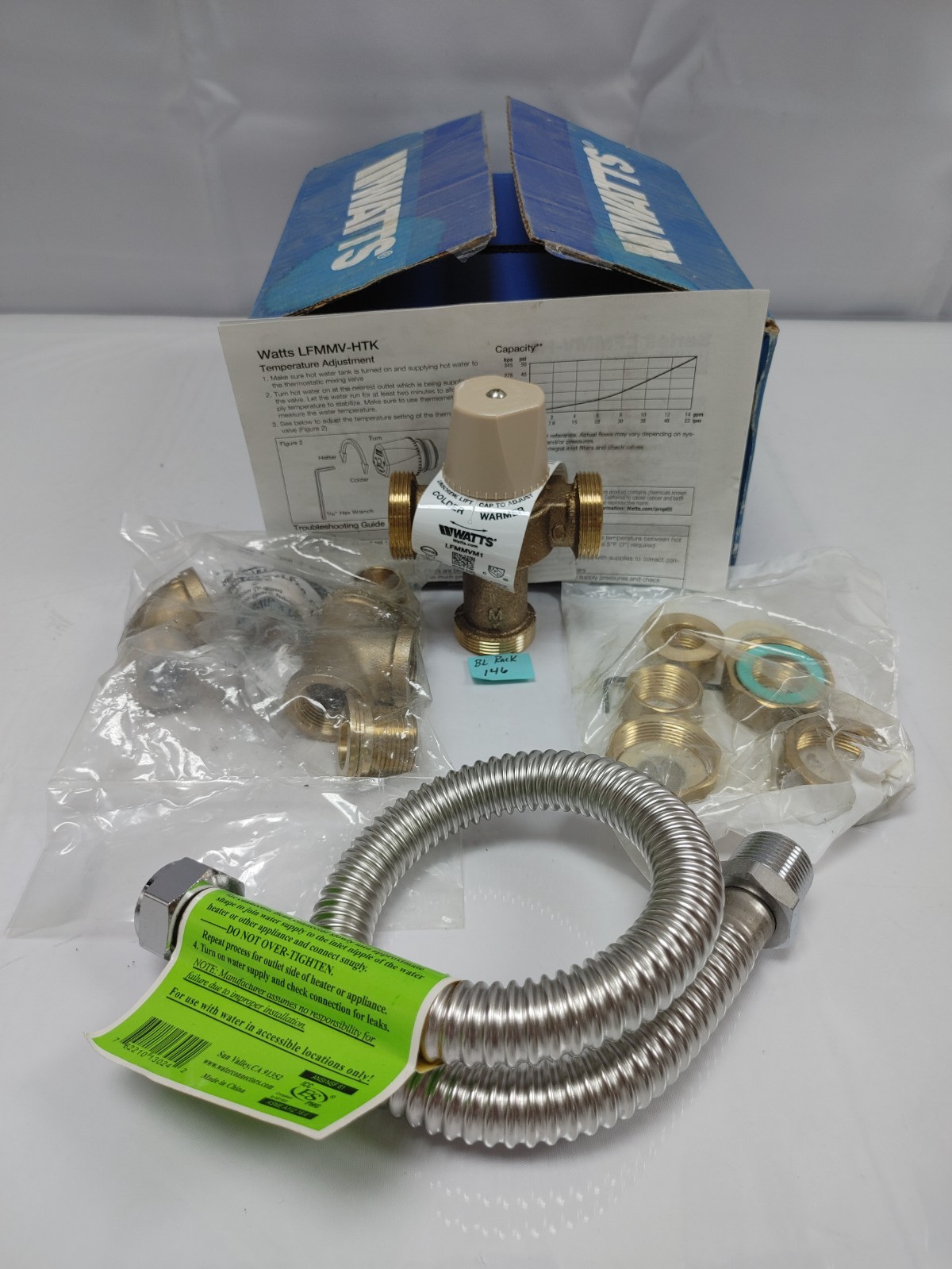 Watts 559178 LFMMV-HTK 3/4 in - WORN BOX