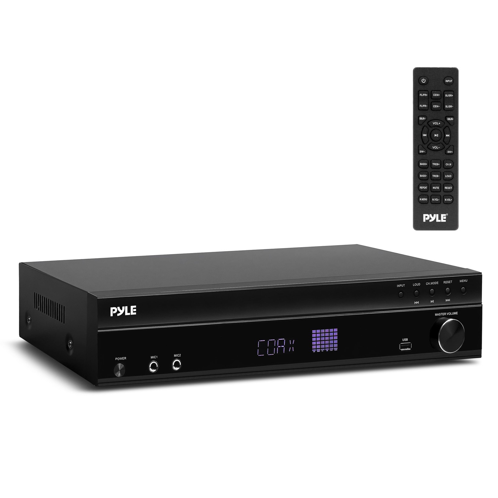 Pyle PT875BT 5.2 Channel  ARC Hi-Def 2-Way HiFi Bluetooth Home Theater Amplifier