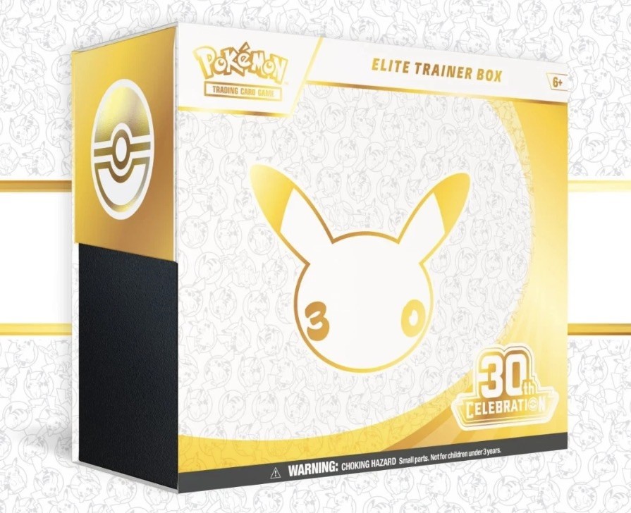 Pokémon 30th Anniversary Celebration Elite Trainer Box ETB *FREE CASE* Pokémon 30th Anniversary Celebration Elite Trainer Box ETB *FREE CASE*