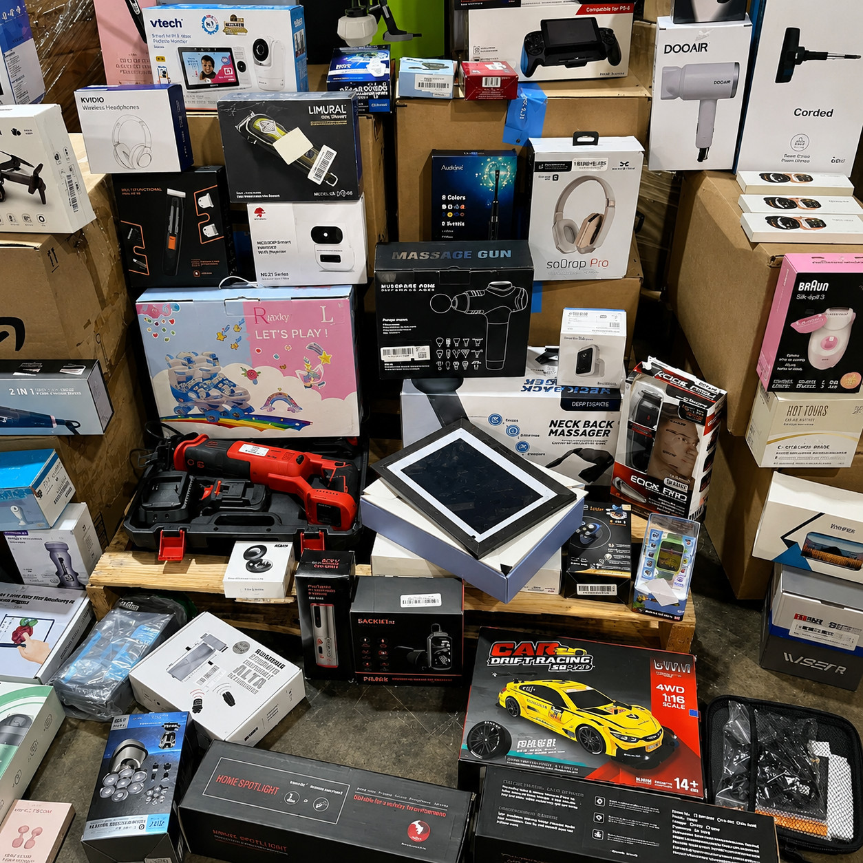 Amazon Mystery Box Mixed Lot Electronics Home Goods Daily Essentials Surprise