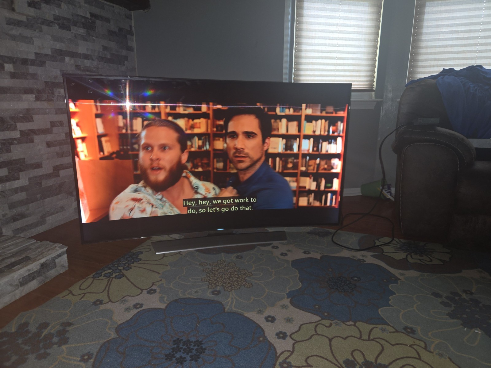 SAMSUNG 65 INCH 3D 4K CURVED SMART LED TV UN65HU9000F *READ* SAMSUNG 65 INCH 3D 4K CURVED SMART LED TV UN65HU9000F *READ*