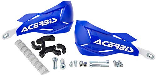 Acerbis X-Factory Handguards Blue/White Universal Fit Acerbis X-Factory Handguards Blue/White Universal Fit