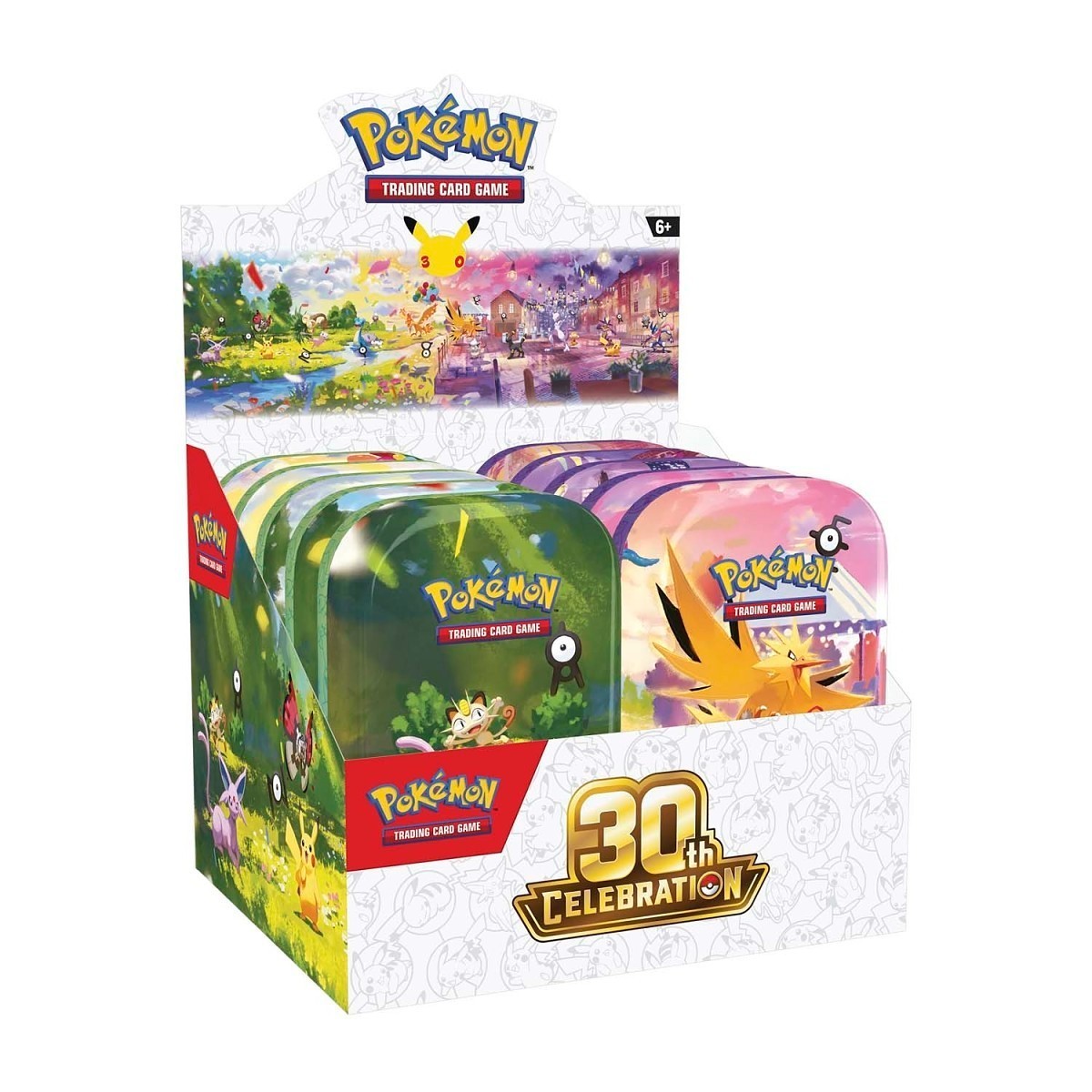 Pokémon TCG: 30th Celebration Mini Tins Display - PRESALE SHIPS 10/2 Pokémon TCG: 30th Celebration Mini Tins Display - PRESALE SHIPS 10/2