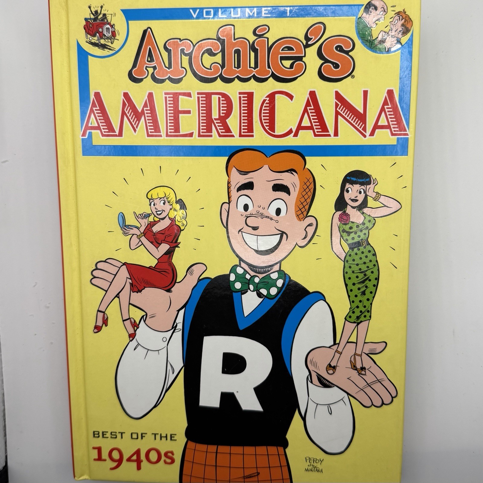 Archie’s Americana Best Of The 1940s Volume 1 HC First Printing 2011