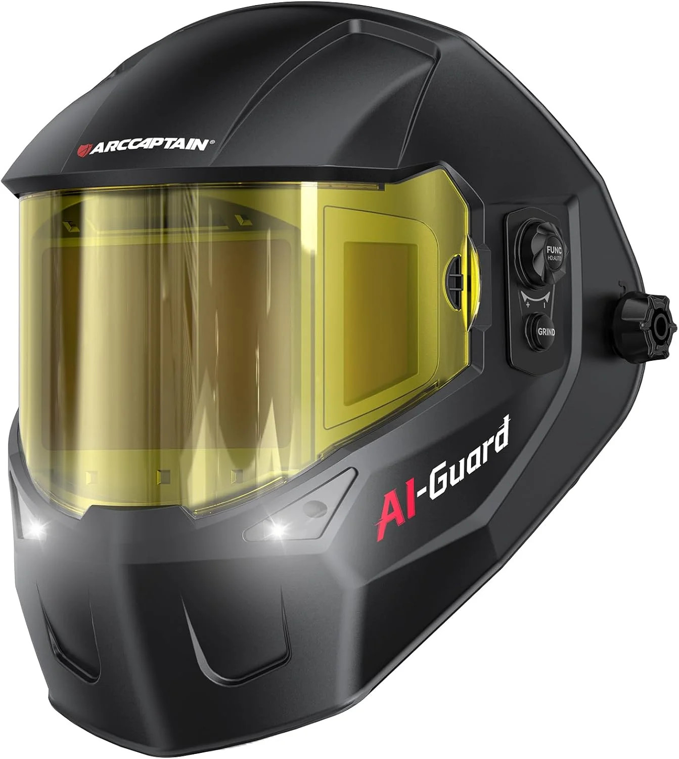 ARCCAPTAIN Intelligent Auto-Shade Welding Helmet, 180° Panoramic Auto-Darkening ARCCAPTAIN Intelligent Auto-Shade Welding Helmet, 180° Panoramic Auto-Darkening