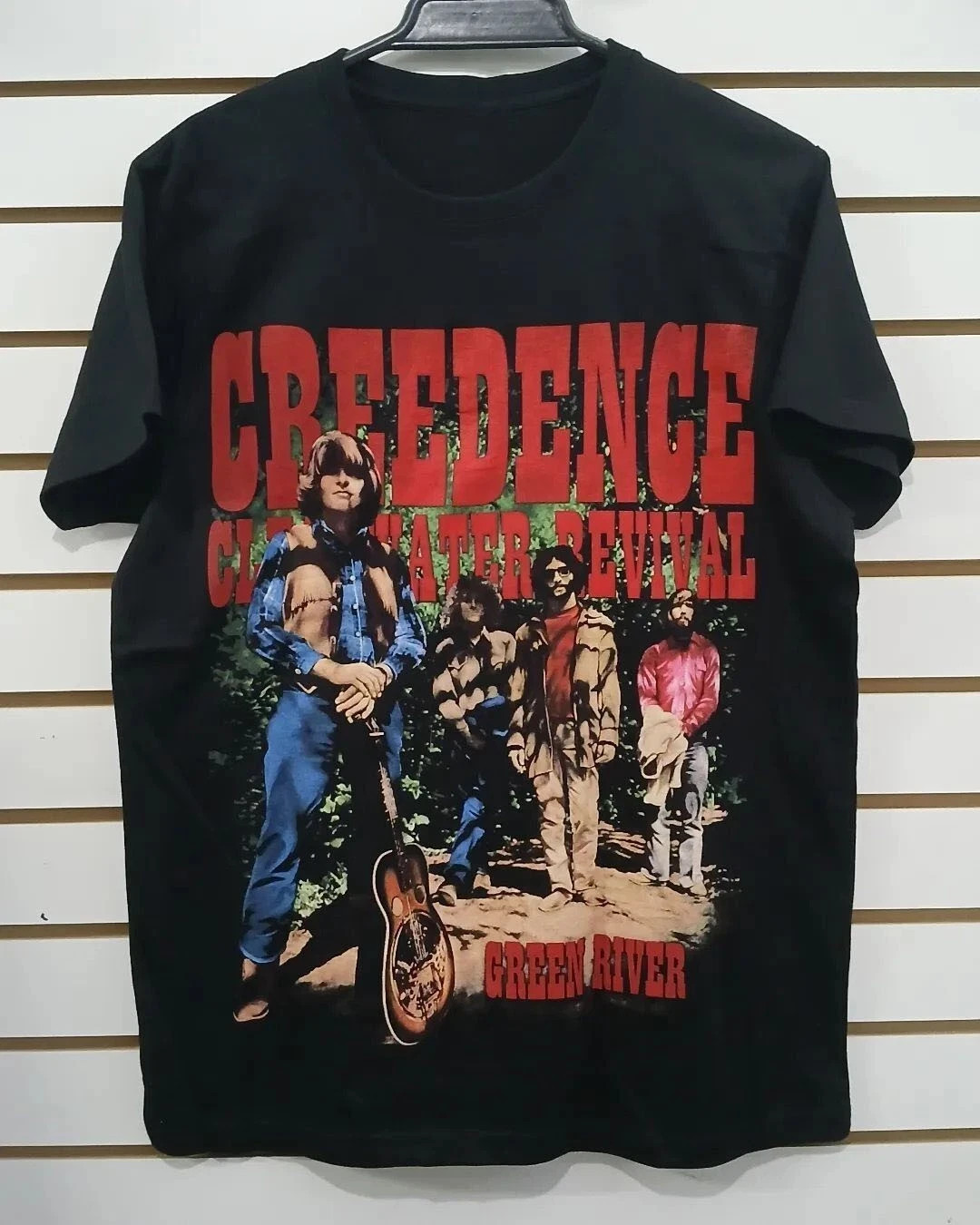Vtg Creedence Clearwater Revival Black Shirt Unisex S to 5XL  HS468