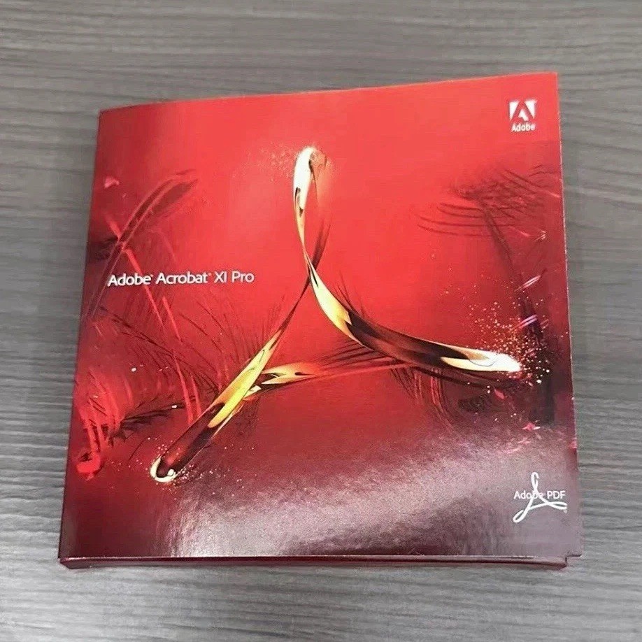 Adobe Acrobat XI Pro Document Management Software for Windows DVD