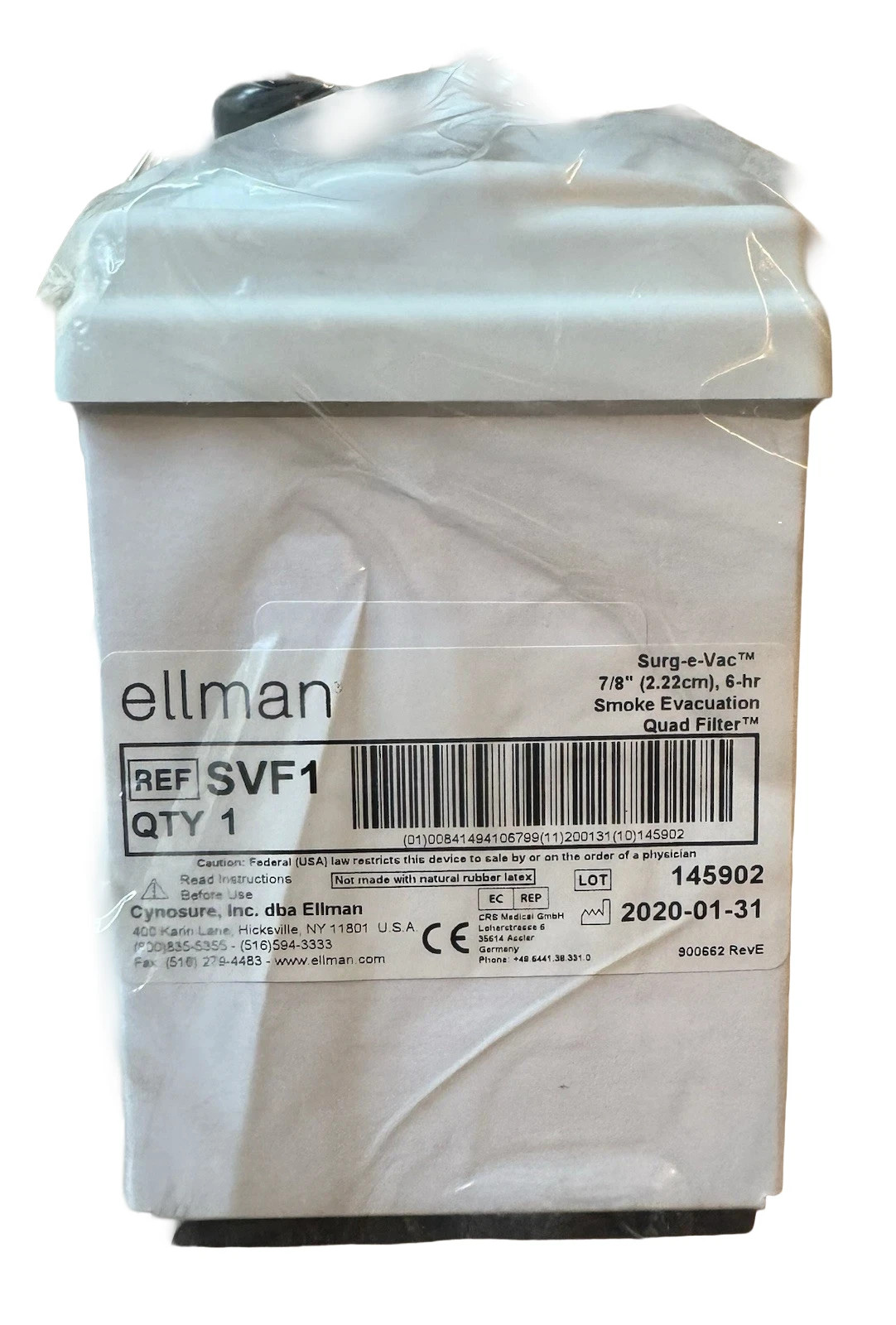 SVF1 Ellman Surgical‑e‑Vac 7/8 SVF1 Ellman Surgical‑e‑Vac 7/8