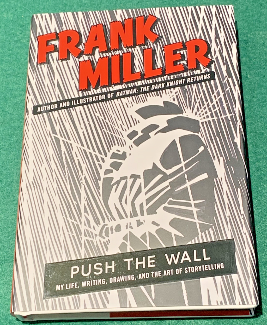 Push the Wall by Frank Miller SIGNED 1st/1st HC DJ 2026 Memoir Comics Drawing Push the Wall by Frank Miller SIGNED 1st/1st HC DJ 2026 Memoir Comics Drawing