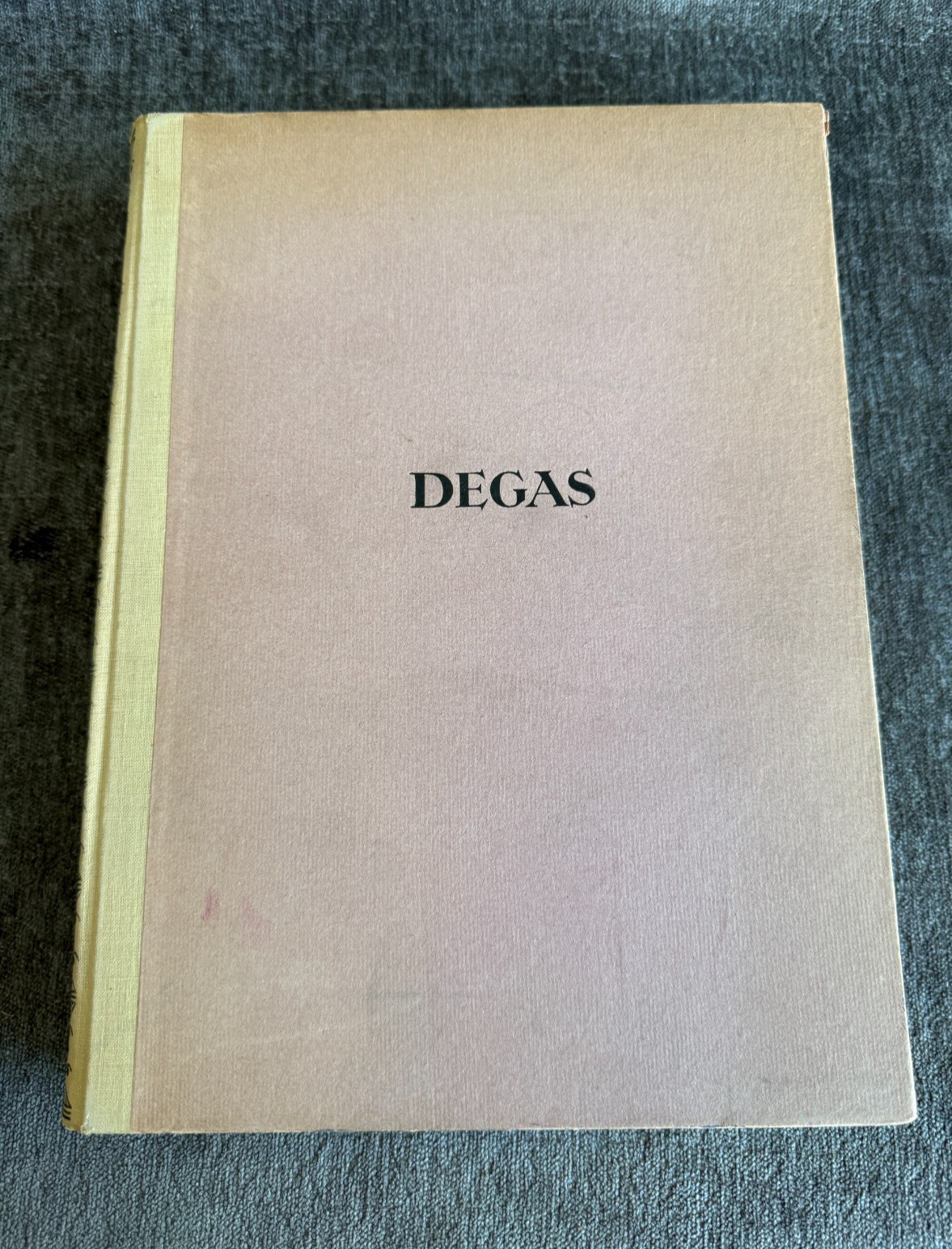Antique 1924 Degas Julius Meier-Graefe German Art Monograph Book Piper Munich Antique 1924 Degas Julius Meier-Graefe German Art Monograph Book Piper Munich