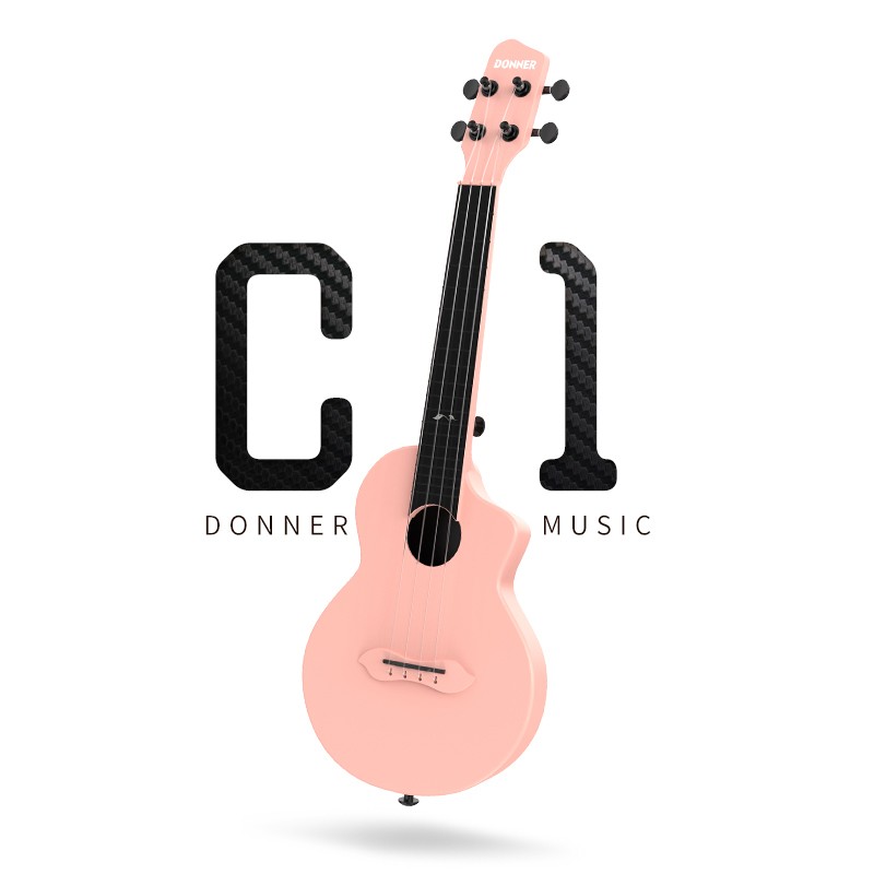 Donner C1 Carbon Fiber Ukulele 23\ Donner C1 Carbon Fiber Ukulele 23\