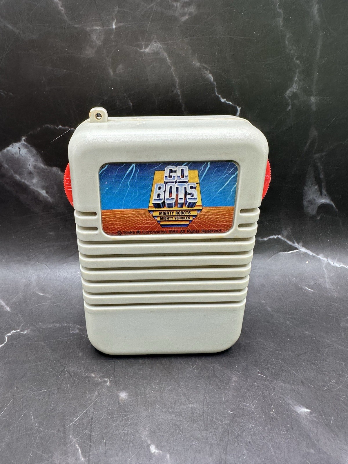 Rare Vintage GO BOTS -Radio 1985 Tonka 8- Tested And Works