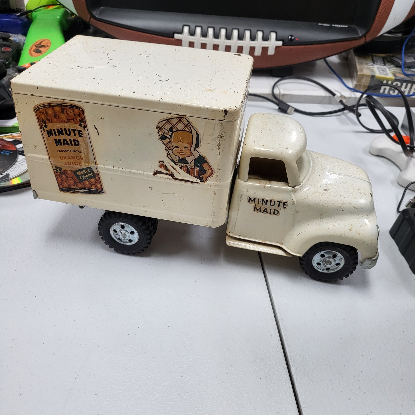 VINTAGE Tonka Minute Maid Delivery Truck Rare 1950s VINTAGE Tonka Minute Maid Delivery Truck Rare 1950s