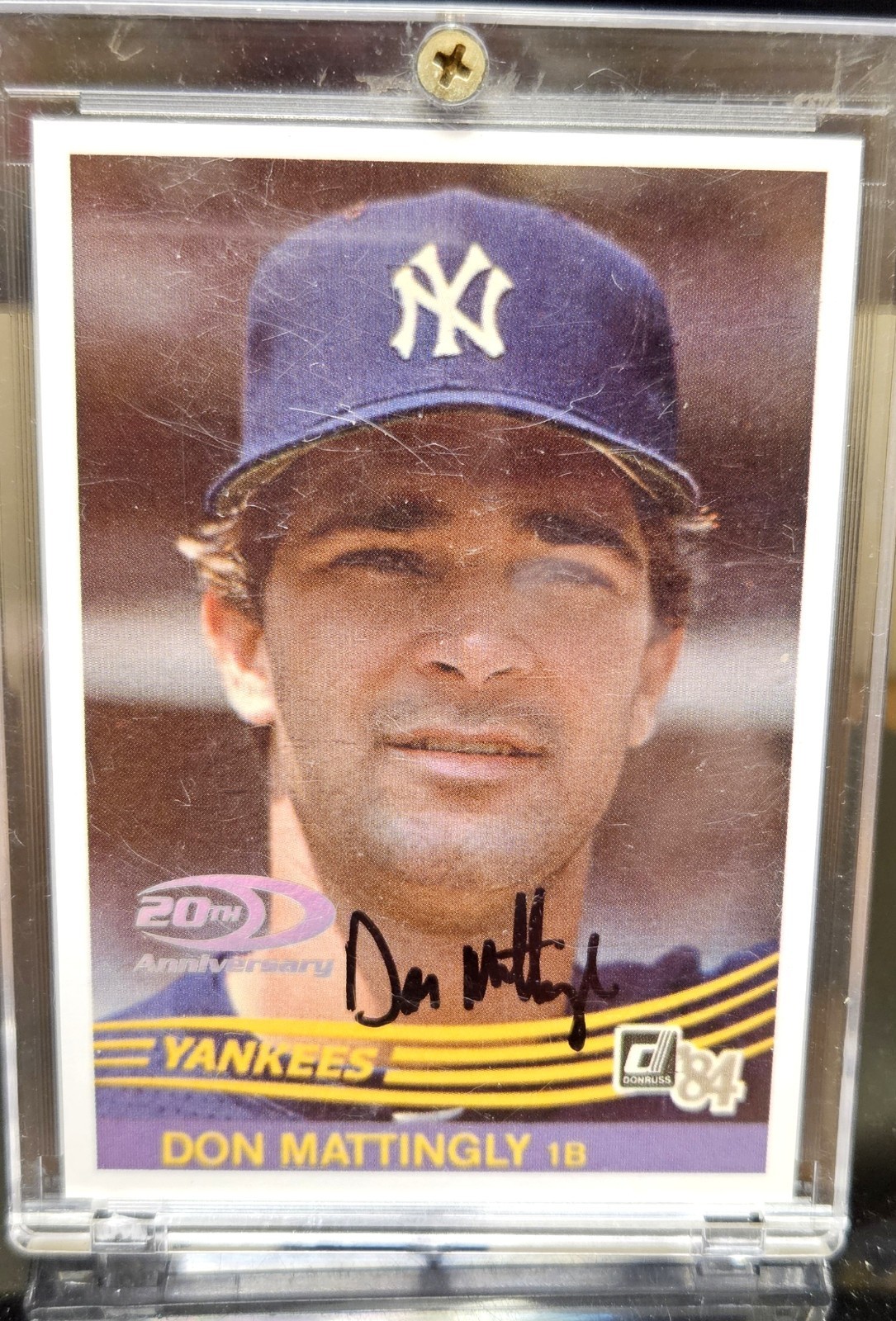1984 Topps Don Mattingly Baseball Trading Card 1984 Topps Don Mattingly Baseball Trading Card
