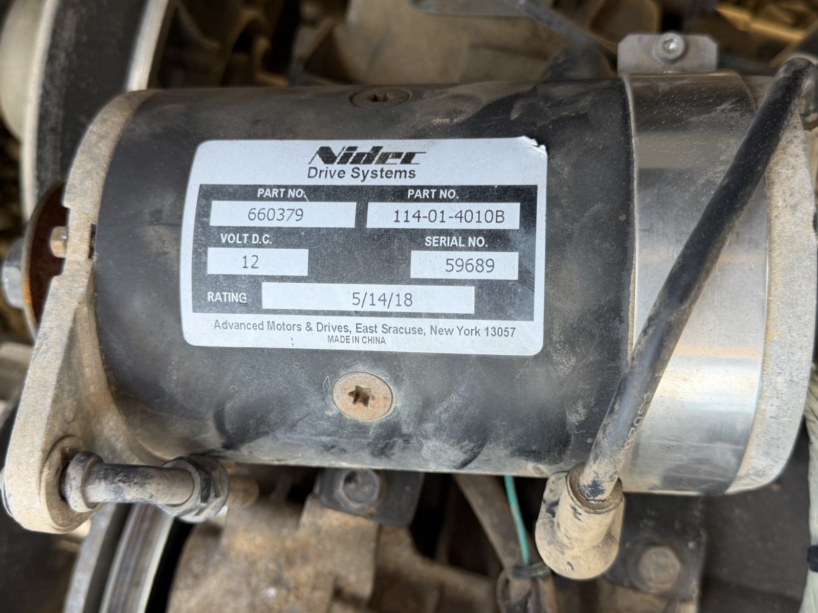 USED Starter Generator EZGO/Cushman OEM - (660379) - Tested, Fully Functional.