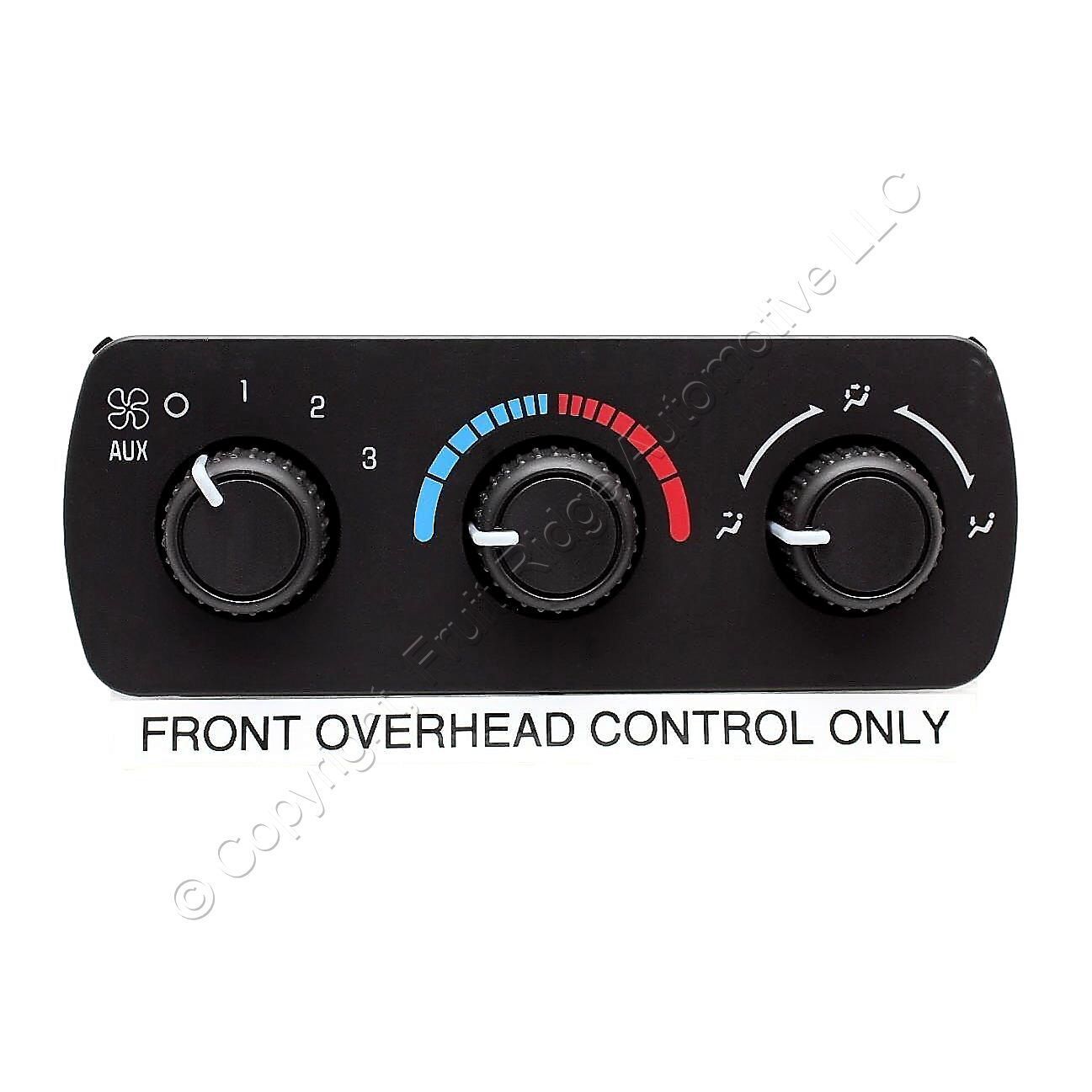 GM OEM Front OVERHEAD Heater Fan Control AUX A/C for 2003-06 Silverado 15189859