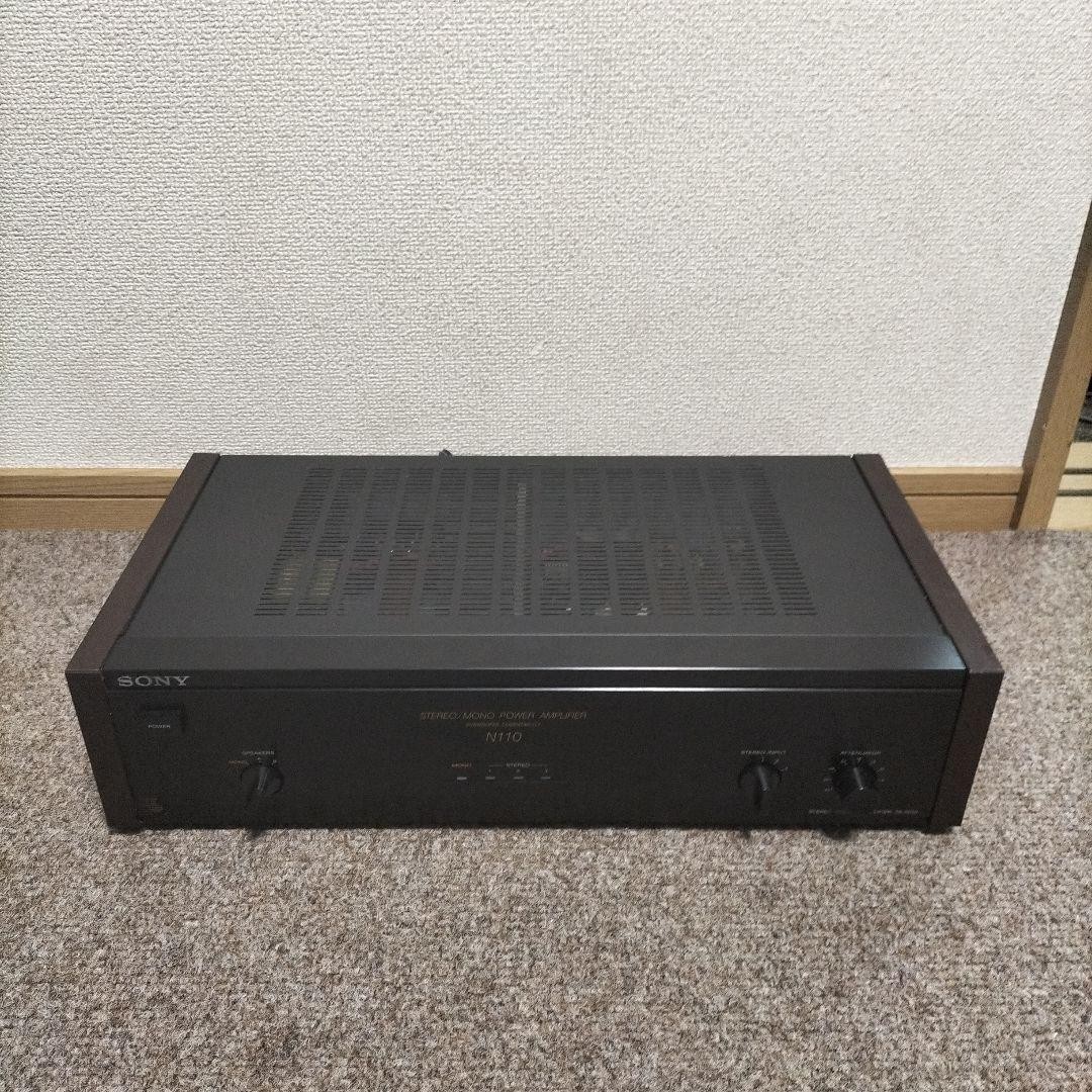Sony TA-N110 Stereo Power Amplifier Tested Working