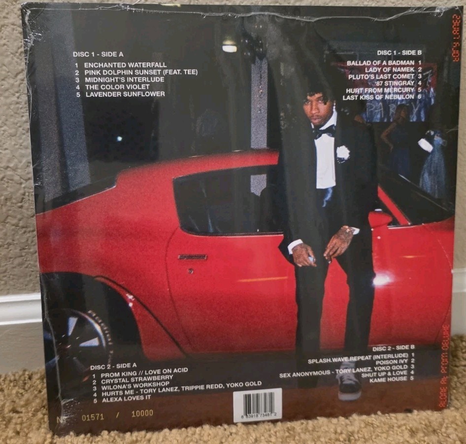 ALONE AT PROM (DELUXE) GATEFOLD ORANGE 2LP Vinyl Record Numbered ALONE AT PROM (DELUXE) GATEFOLD ORANGE 2LP Vinyl Record Numbered