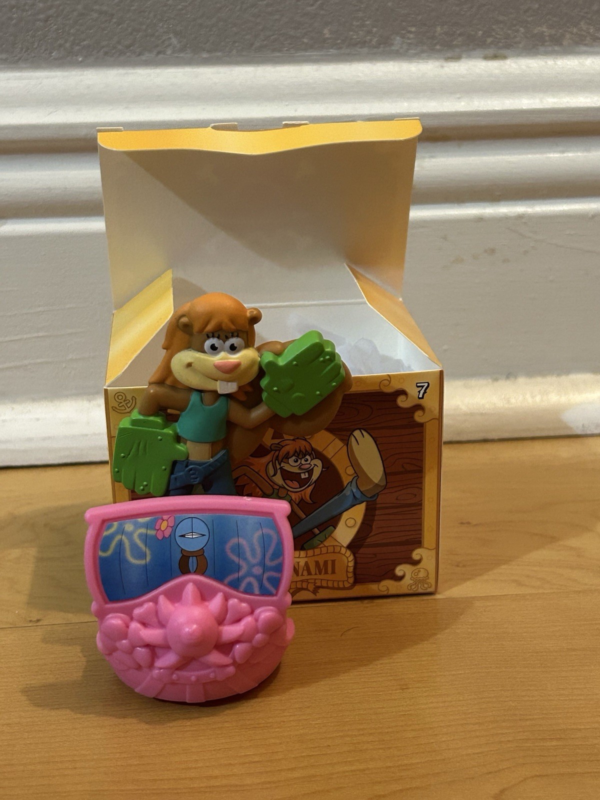 NWOB McDonald’s Happy Meal SpongeBob x One Piece Featuring Sandy as Nami Toy NWOB McDonald’s Happy Meal SpongeBob x One Piece Featuring Sandy as Nami Toy