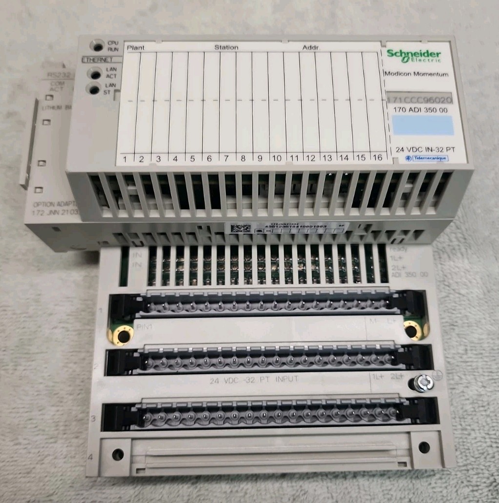 SCHNEIDER ELECTRIC 170ADI35000 PLC MODULE Plus 172JNN210032 Option Adapter RS232 SCHNEIDER ELECTRIC 170ADI35000 PLC MODULE Plus 172JNN210032 Option Adapter RS232