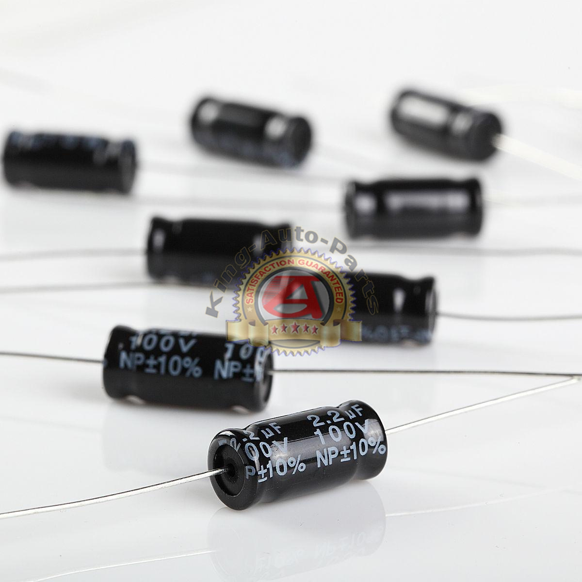 Non-Polarized Electrolytic Audio Capacitor 2.2uF 100V (10/pk) Non-Polarized Electrolytic Audio Capacitor 2.2uF 100V (10/pk)