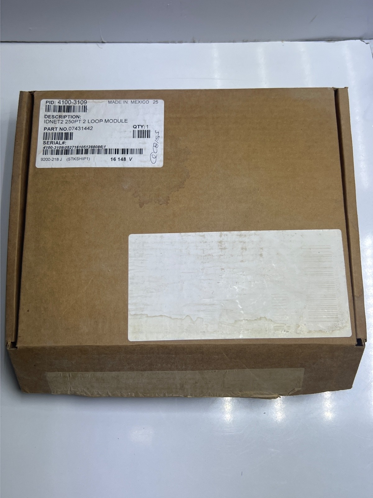 SIMPLEX 4100-3109 IDNET2 250PT 2 LOOP MODULE 07431442