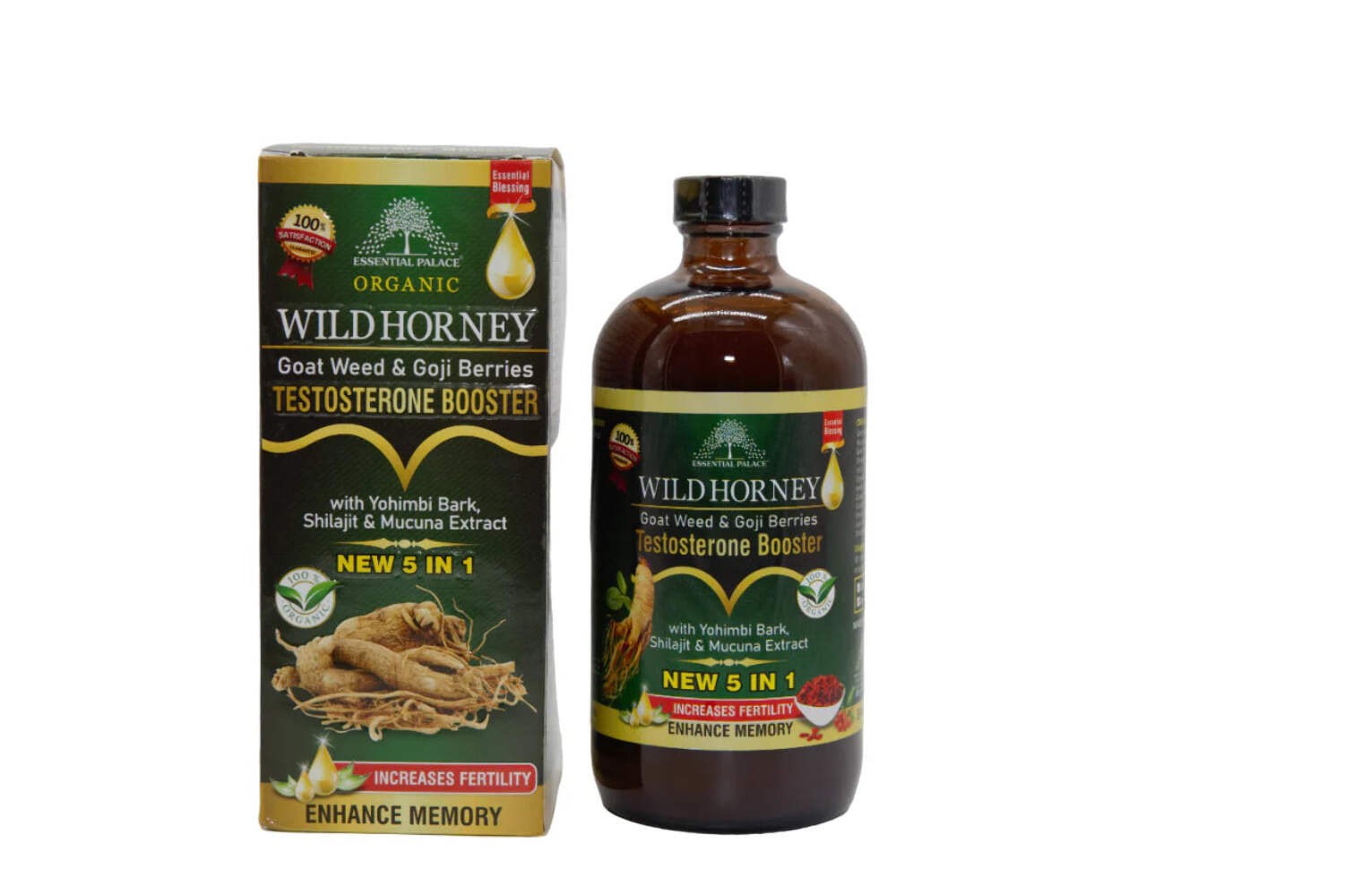 Organic Wild Horny Tonic Bitter - ESSENTIAL PALACE