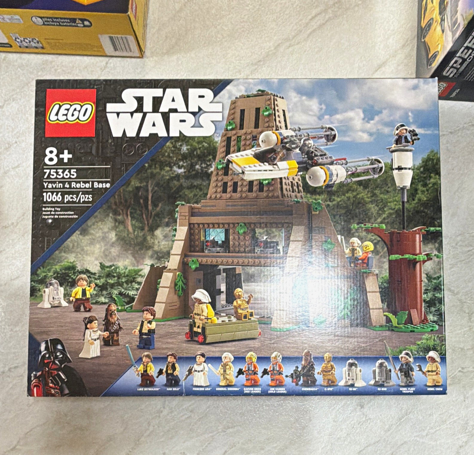 LEGO Star Wars Yavin 4 Rebel Base 75365 1066pcs 8+ Minifigure Set Box LEGO Star Wars Yavin 4 Rebel Base 75365 1066pcs 8+ Minifigure Set Box