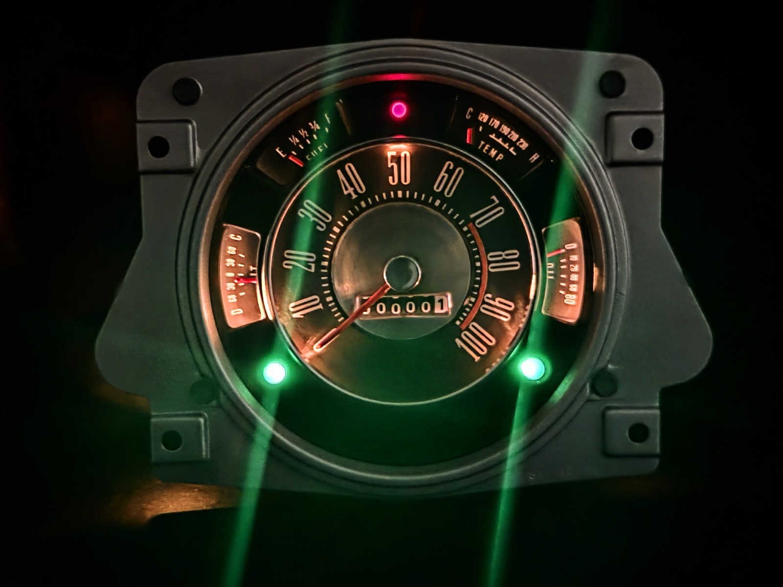 Fully Restored 1966–77 Ford Bronco Speedometer (OEM) 