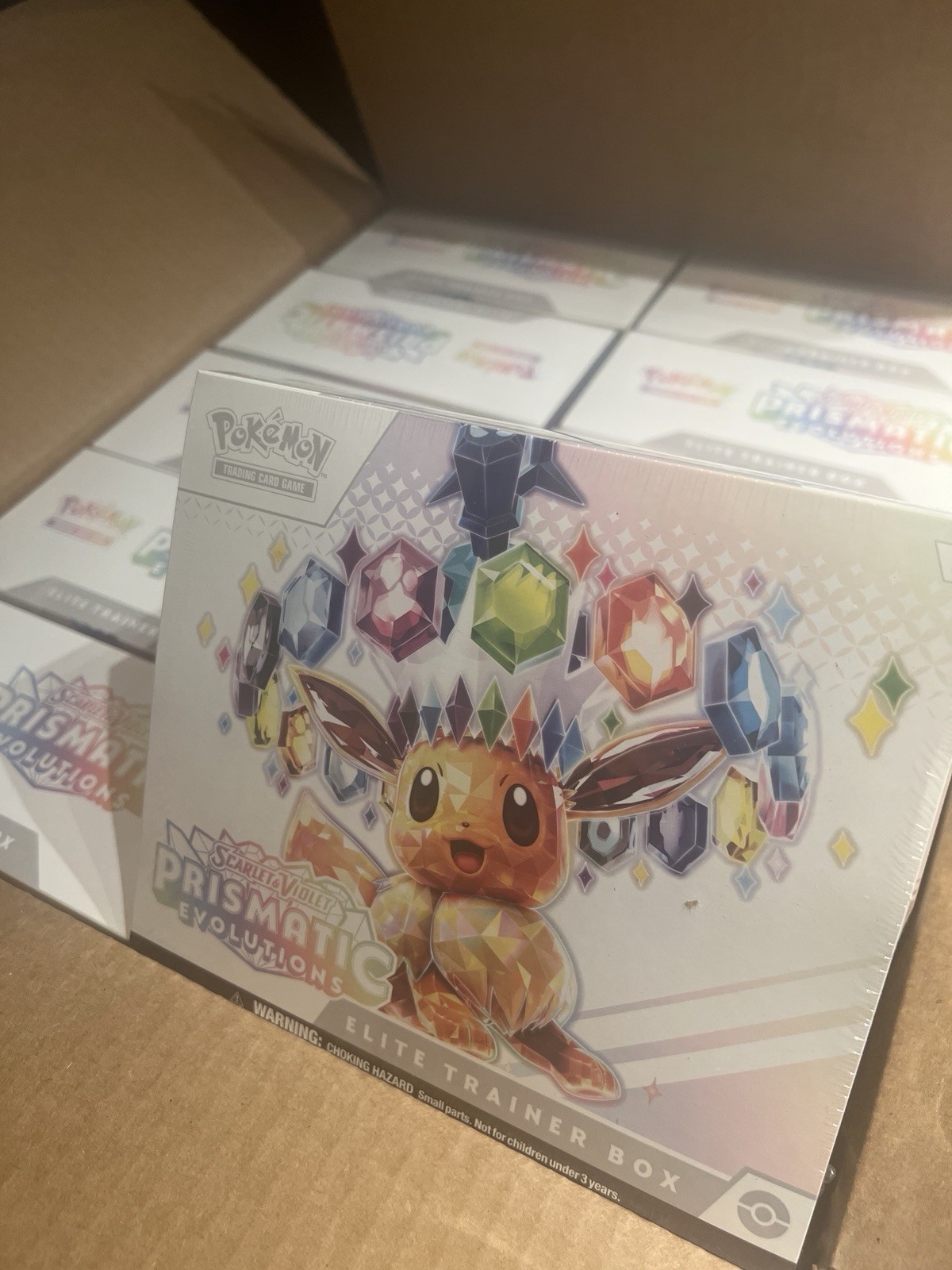 Pokémon Scarlet & Violet Prismatic Evolutions Elite Trainer Box Booster Pack NEW Pokémon Scarlet & Violet Prismatic Evolutions Elite Trainer Box Booster Pack NEW