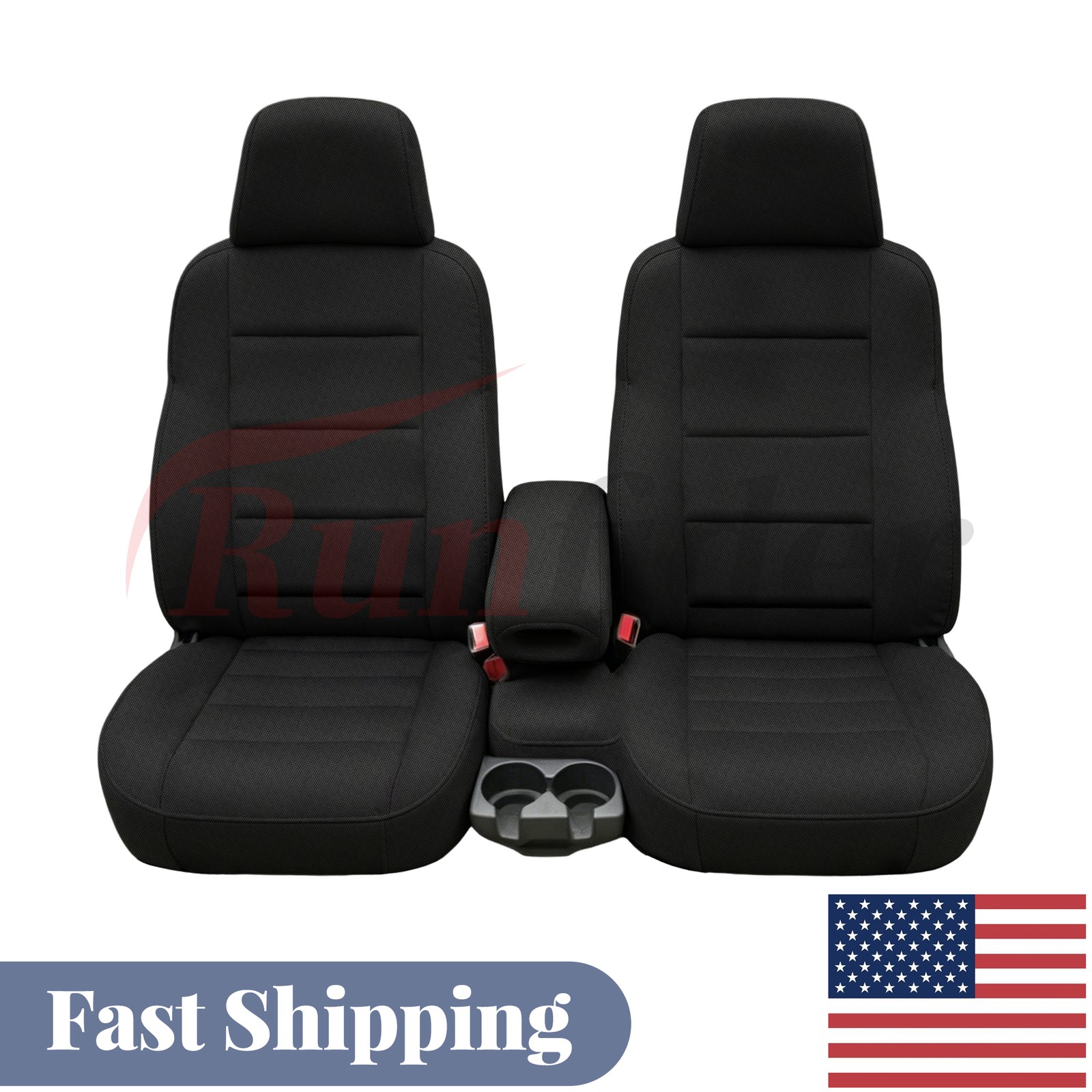Seat Covers for Chevy S10 1998-2003 Front 60/40 Split Bench Sandwich Fabric Seat Covers for Chevy S10 1998-2003 Front 60/40 Split Bench Sandwich Fabric