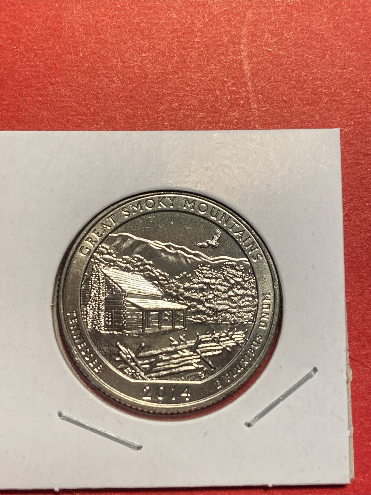 2014-S Great Smoky Mountains Quarter Uncirculated BU 2014-S Great Smoky Mountains Quarter Uncirculated BU