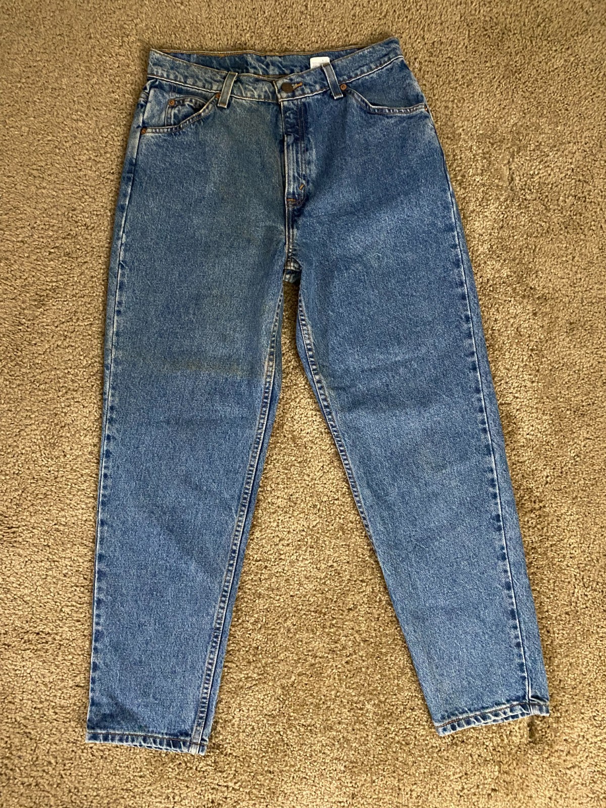 Vintage Levi\'s 921 Tapered Fit Jeans Womens 12 Blue Denim Cotton Medium Wash
