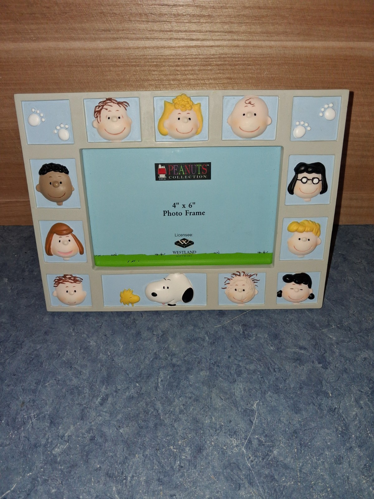 Vntg Westland Peanuts Gang 3D Photo Picture Frame 4×6 Brand New W/Tag