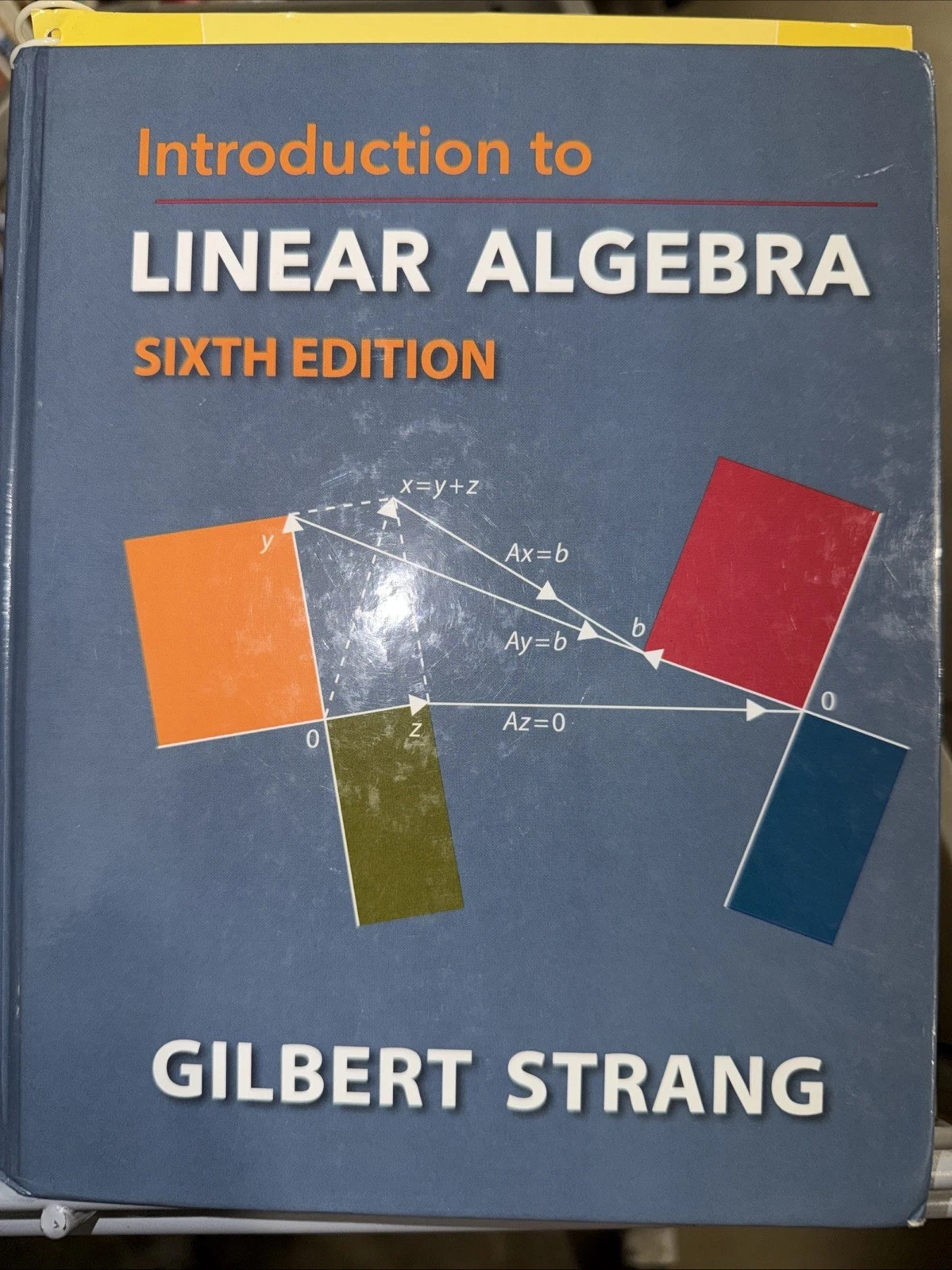 New Introduction To Linear Algebra Sixth Edition By Gilbert Strang Hard Cover New Introduction To Linear Algebra Sixth Edition By Gilbert Strang Hard Cover