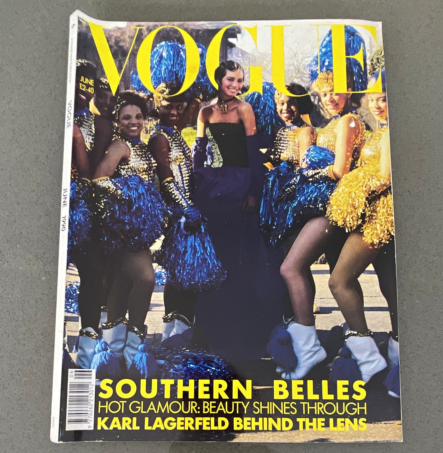 Vogue: June 1990 Issue Illustrated Fashion Karl Lagerfeld AA Milne 