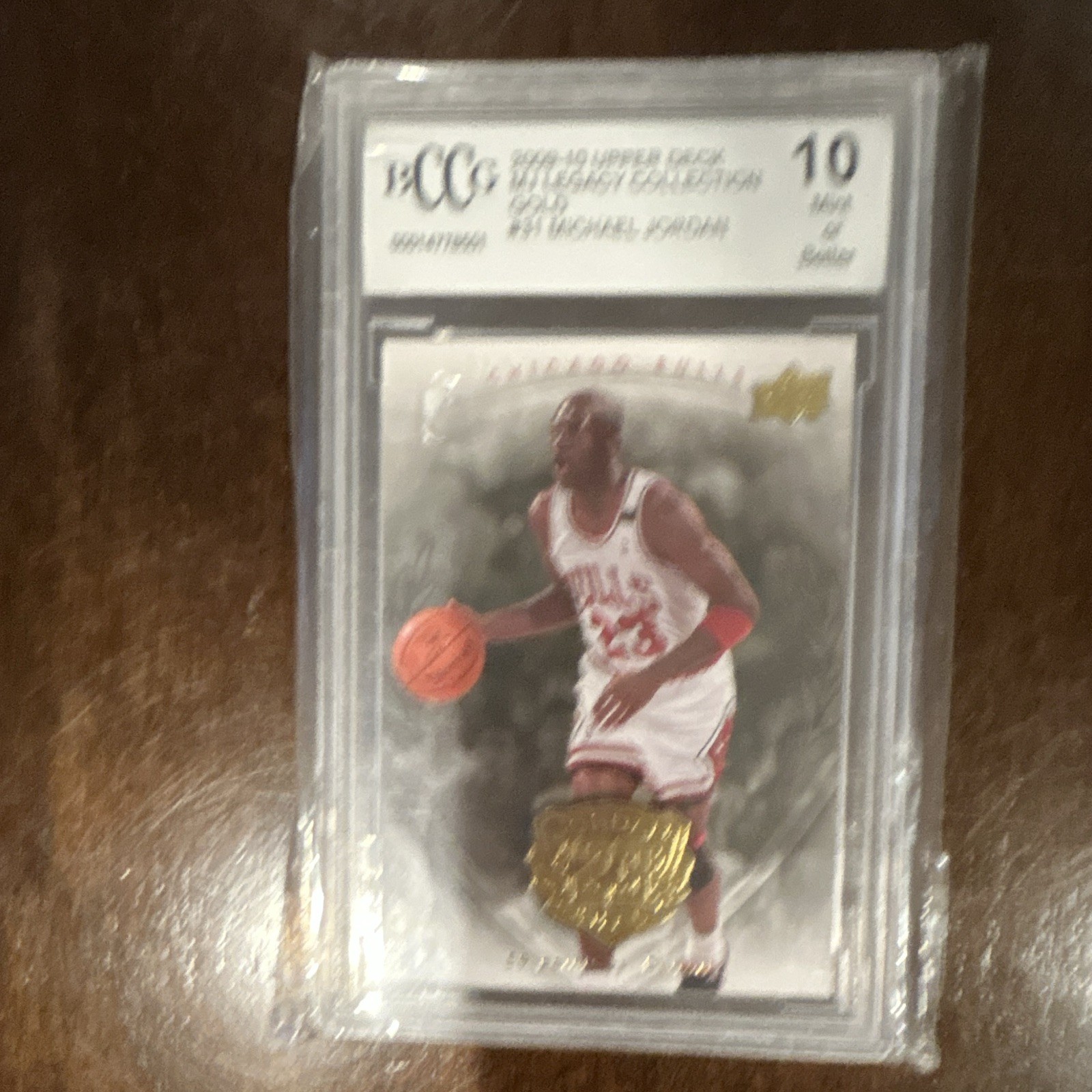 Upper Deck 1999-00 Michael Jordan Chicago Bulls #31 BCCG 10 Graded Upper Deck 1999-00 Michael Jordan Chicago Bulls #31 BCCG 10 Graded