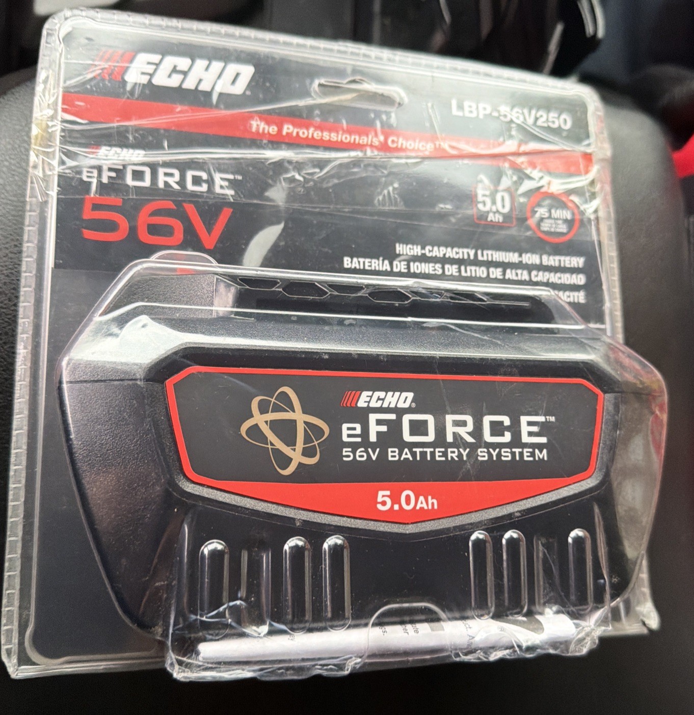 ECHO eFORCE 56V 5Ah High Capacity Lithium Ion Battery LBP-56V250A (NEW) ECHO eFORCE 56V 5Ah High Capacity Lithium Ion Battery LBP-56V250A (NEW)