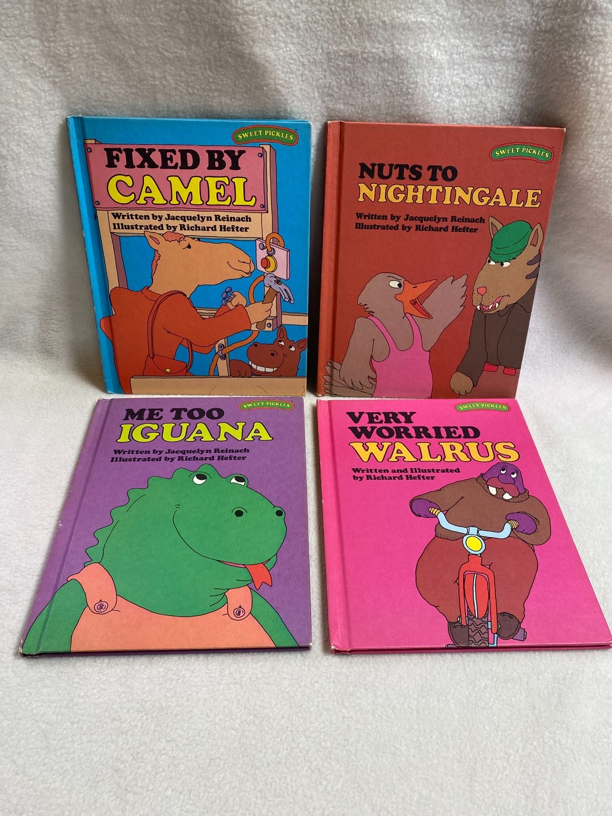 Vintage Weekly Reader Children's Books (1977/1978) - Set of 4 - Sweet Pickles