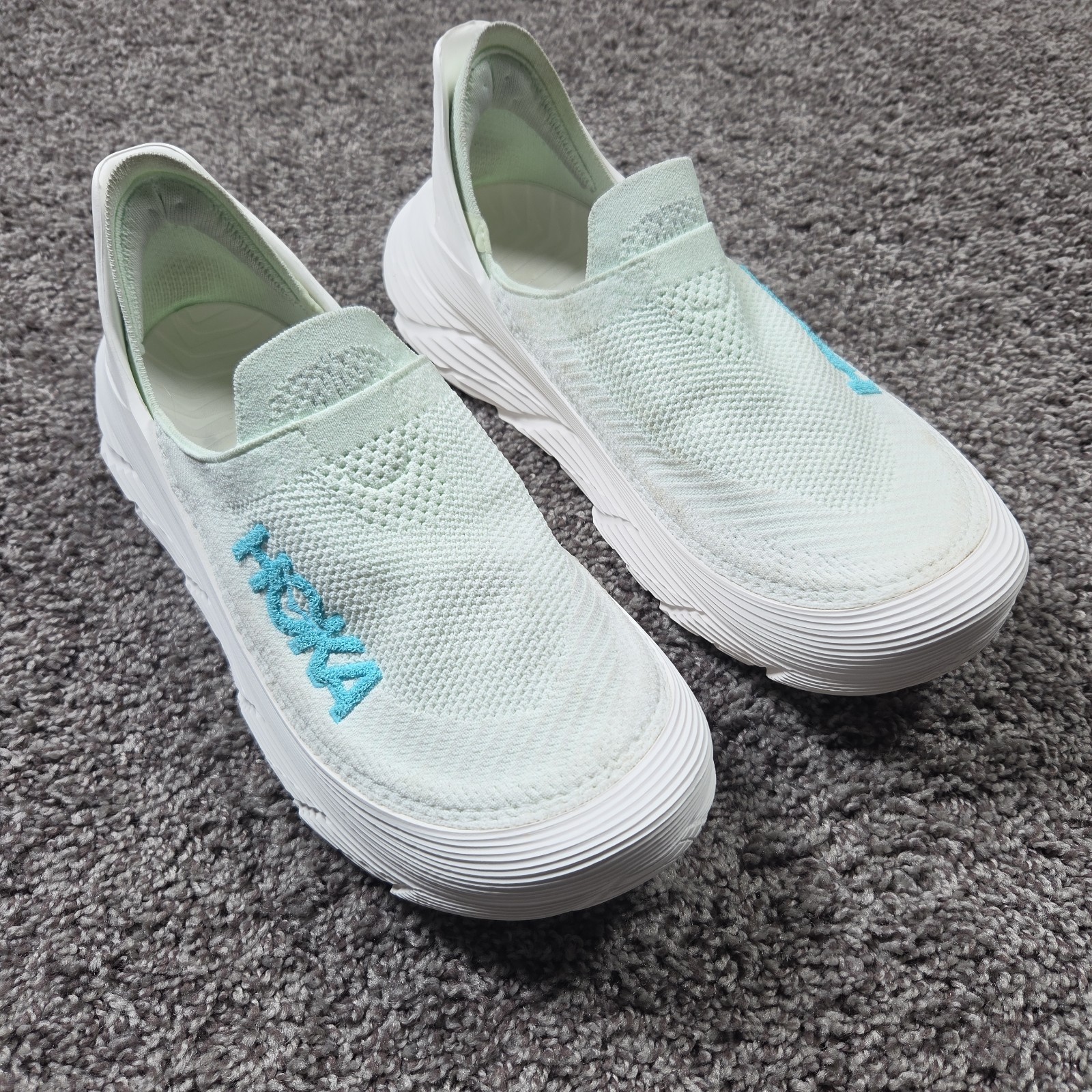 HOKA U RESTORE TC Men Size 11 Frost Cloudless Recovery Slip On Shoes 1134532 FCL HOKA U RESTORE TC Men Size 11 Frost Cloudless Recovery Slip On Shoes 1134532 FCL