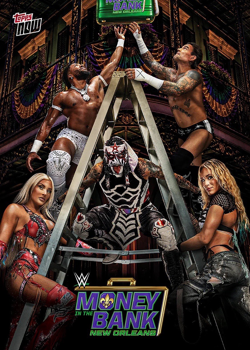 *PRE SALE* Punk/Penta/Tiff/Trick/Sol - 2026 WWE Topps NOW® - Card MITB