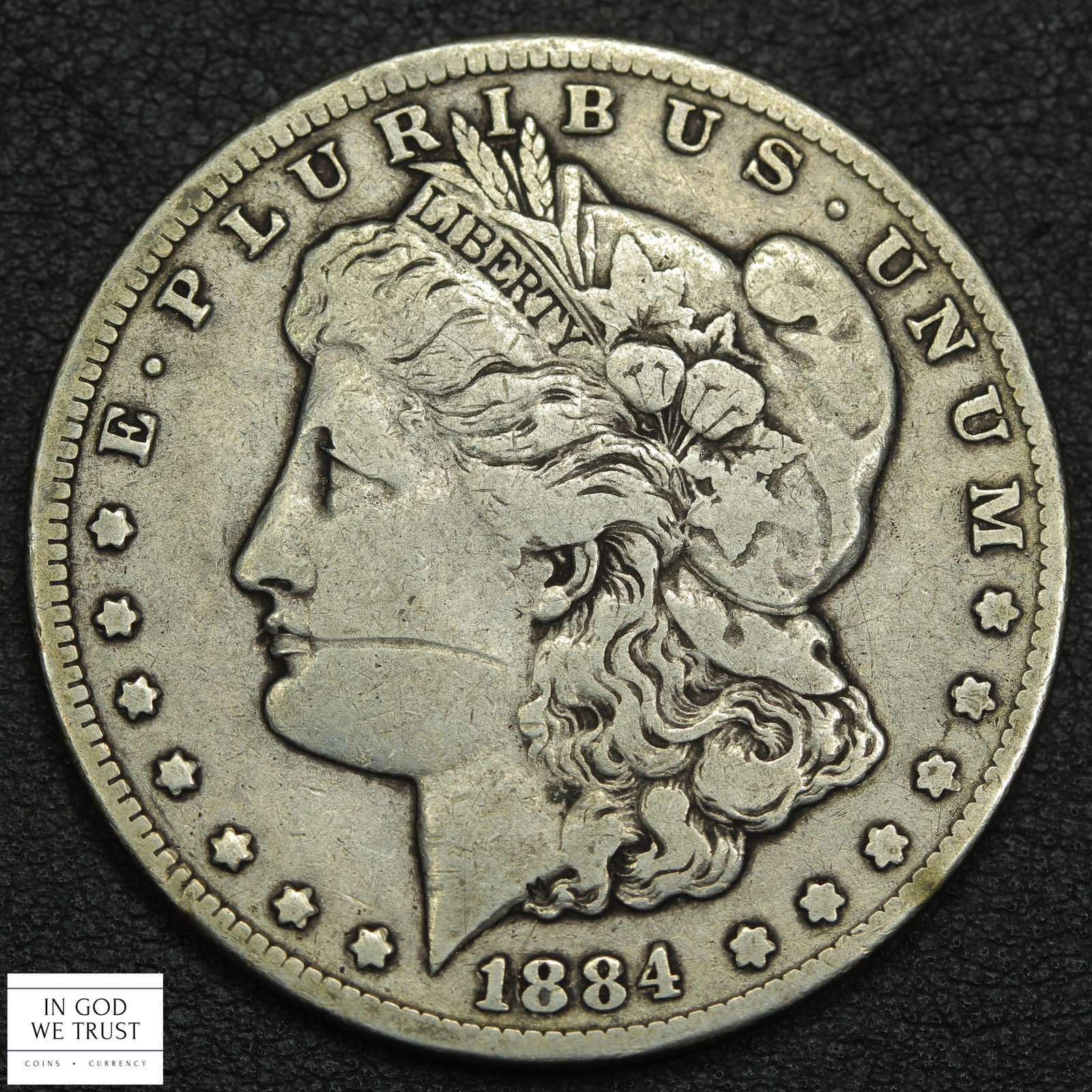 1884 CC Carson City Morgan Silver Dollar $1 1884 CC Carson City Morgan Silver Dollar $1