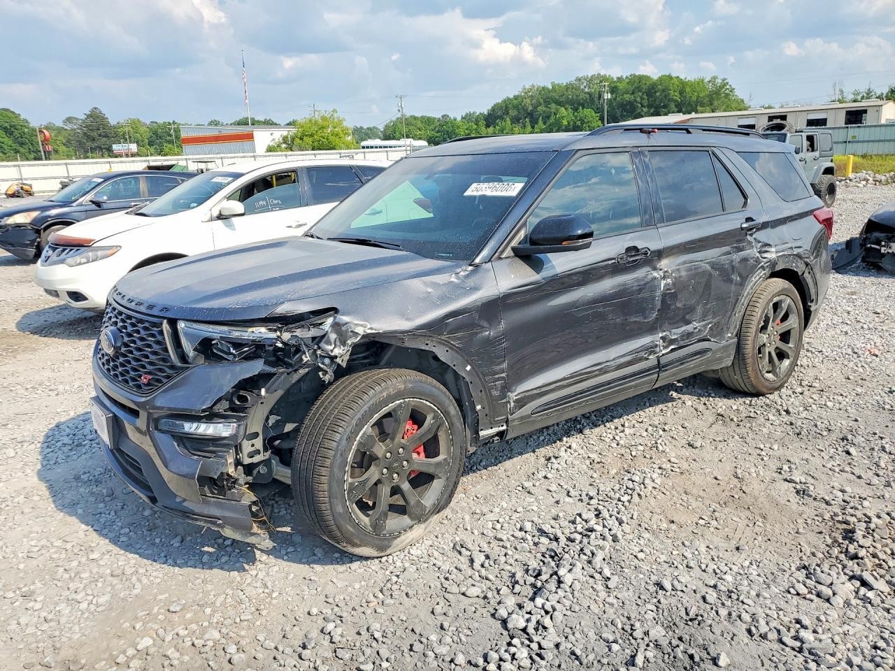 Used Intercooler fits: 2020 Ford Explorer 3.0 Grade A