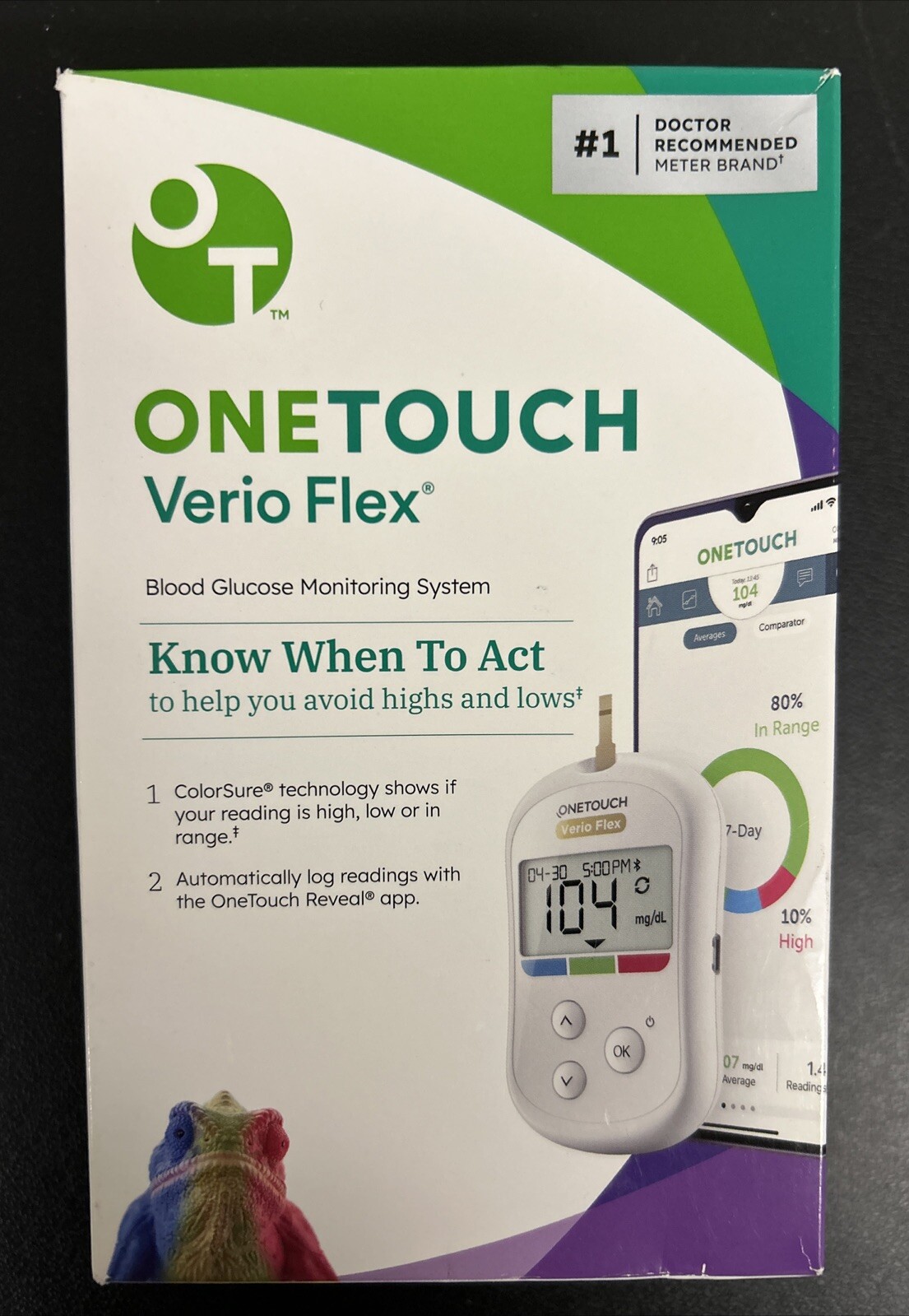 OneTouch~Verio Flex Kit~ Monitoring System. Exp 05/31/2029+ OneTouch~Verio Flex Kit~ Monitoring System. Exp 05/31/2029+